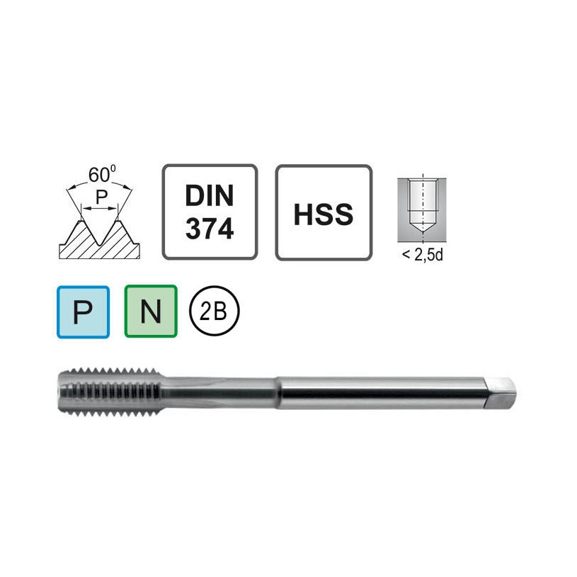 Fanar 3/8-24 UNF HSS Machine Threader