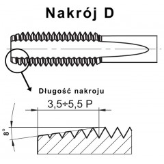 Machine tapping M5 for aluminum D HSSE Fra - photo 3