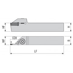 Lathe knife ADKT-I-R-2020-2T15 Akko - photo 2