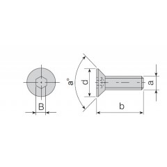 Allen screw M6 x15 AAV-05 Akko - Technical articles - image1