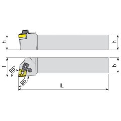 Turning Tool PCLNR 25X25-12 AKKO - zdjęcie 3