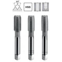 Hand Tap M6 left 2 piece HSS