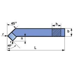 Turning Tool NNZc 25X25 SW18 ISO 2R - zdjęcie 2