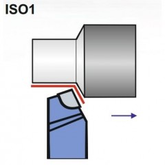 Turning Tool NNZb 25X25 S20/P20 ISO 1L