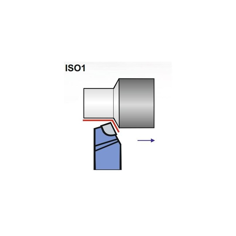 Turning Tool NNZb 25X25 S20/P20 ISO 1L