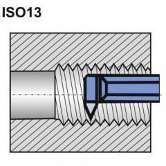 Turning Tool NNGd 20X20 S20/P20 ISO 13R