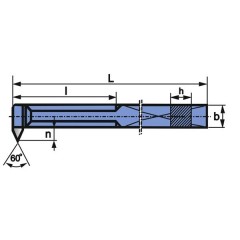 Turning Tool NNGd 20X20 S20/P20 ISO 13R - zdjęcie 2