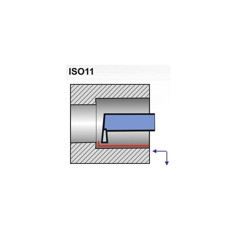 Turning Tool NNWc 25X25 H10/K10 ISO 11