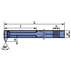 Turning Tool NNGd 12X12 SW7 ISO 13R - zdjęcie 2