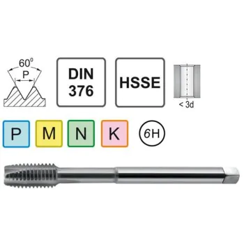 UNC 7/16-14 LH DIN 376 C HSSE 2B Fanar tapping