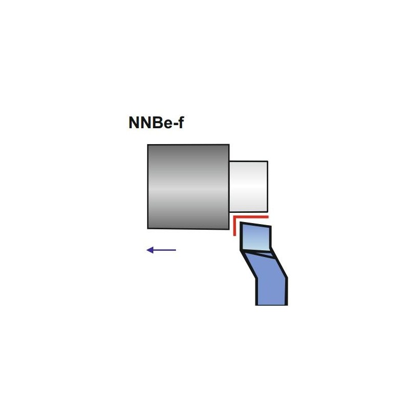 Turning Tool NNBe 10X10 SW7 ISO 6R