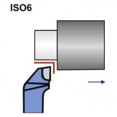 Turning Tool NNBf 32X32 H40/K40 ISO 6L