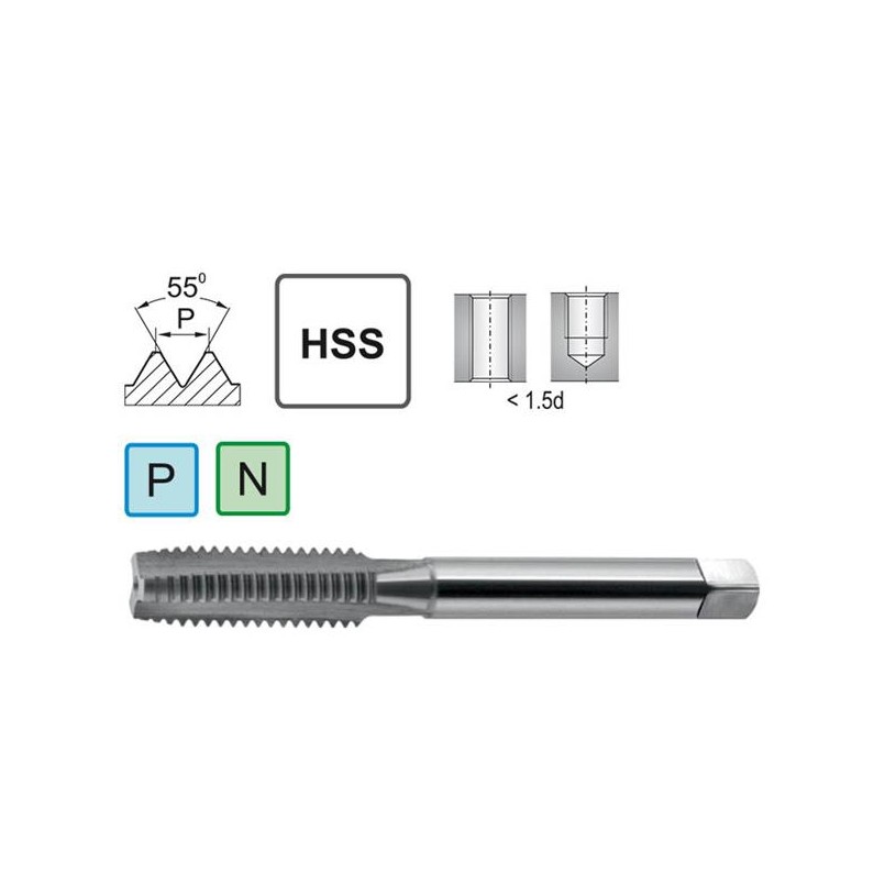 Tap BSW 3/4-10 B HSS-3 2B HAYCOCK