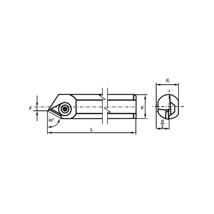 Turning Tool CTAPR 0025 Q16