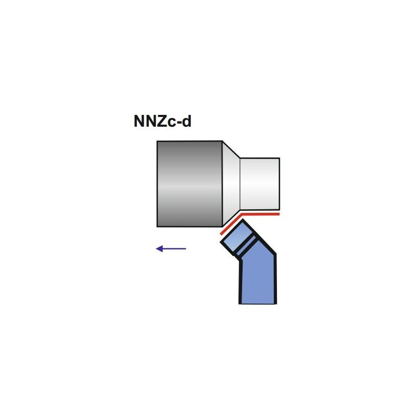 Turning Tool NNZc 10X10 SKC ISO 2R