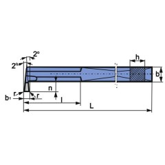 Turning Tool NNWc 32X32 S40/P40 ISO 11 - zdjęcie 2