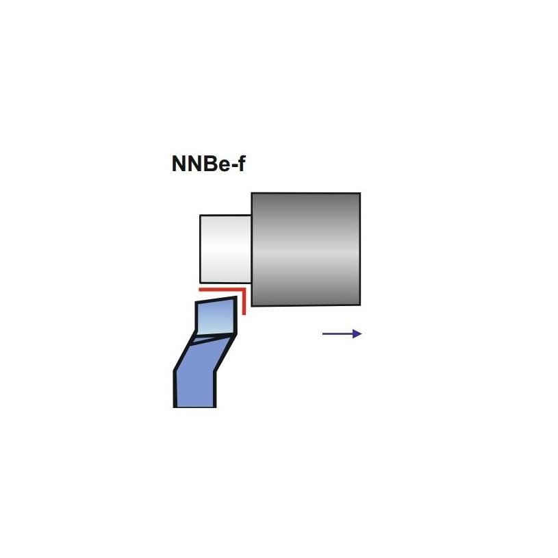 Turning Tool NNBf 10X10 SW18 ISO 6L