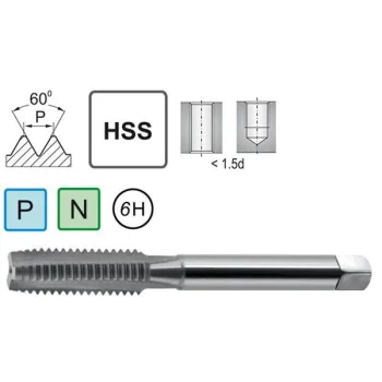 Machine Tap M100X4 ISO-529 No.2 HSS