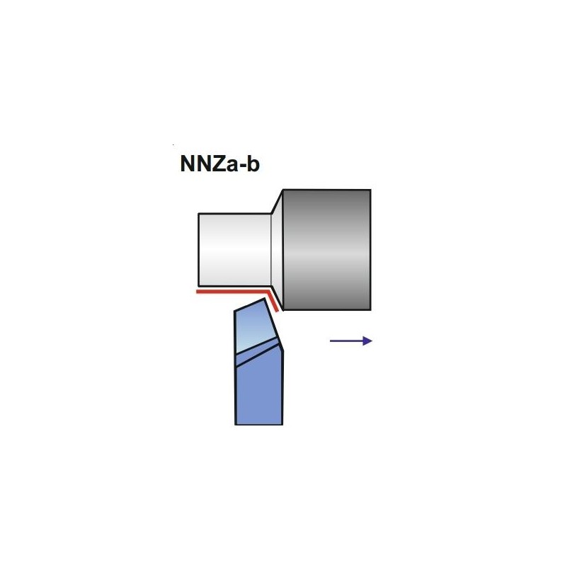 Turning Tool NNZb 12X12 SW7 ISO 1L