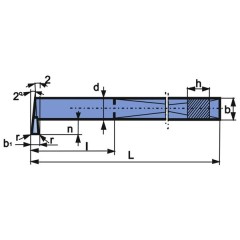 Turning Tool NNWc 32X32 SW7M ISO 11 - zdjęcie 2