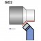 Turning Tool NNZc 25X25 H10/K10 ISO 2R