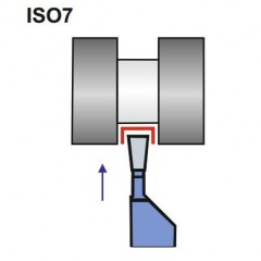 Turning Tool NNPa 20X12 H10/K10 ISO 7R