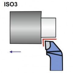 Turning Tool NNBc 50X32 S30/P30 ISO 3R