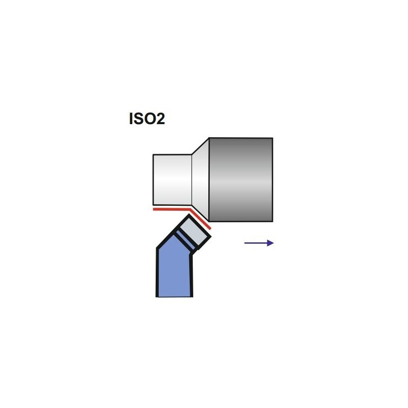 Turning Tool NNZd 32X32 S30/P30 ISO 2L