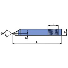 Turning Tool NNGc 25X16 H20/K20 ISO 12R - zdjęcie 2