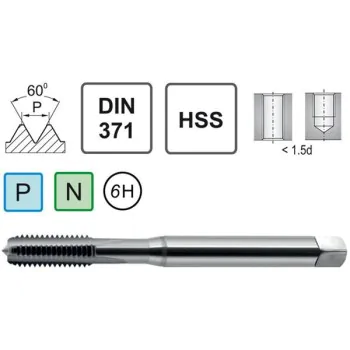 Machine Tap M4x0.35 ISO 529 D HSSE Fra