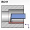 Turning Tool NNWc 16X16 H20/K20 ISO 11