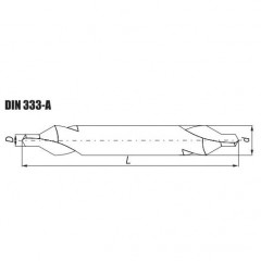 NAWIERTAK NWRc 2 DIN 333 A HSS-E - zdjęcie 2