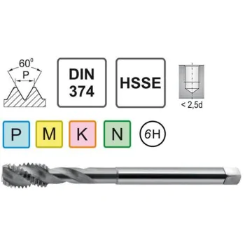 Machine Tap M14X1 ISO 529/35 C HSSE Fra