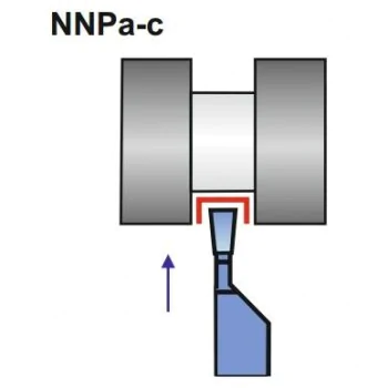 Turning tool NNPa 25X16 SK5 ISO 7R