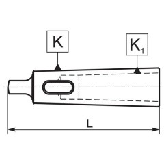 Reduction Sleeve PTPa 1751 MK4-1 DIN 228 - zdjęcie 2