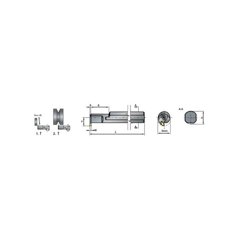 Turning Tool HR.152.19-32-3