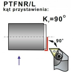 Turning Tool PTFNR 40X40-22