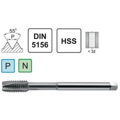 Tap NPSF 1/4&quot;-18 DIN 352 B HSS