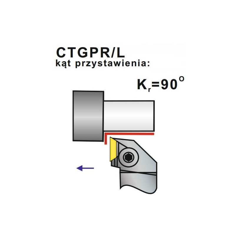 Turning Tool CTGPL 40X40-22