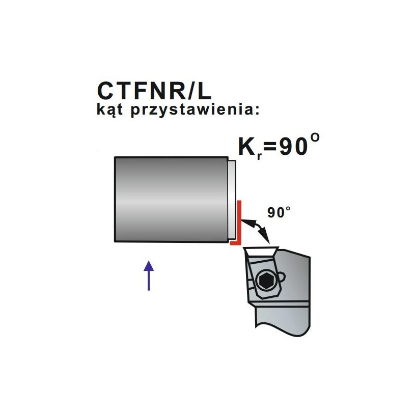 Turning Tool CTFNL 20X20-16