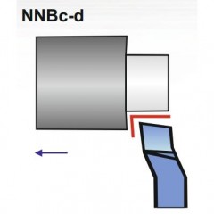 Turning Tool NNBc 16X10 SW18 ISO 3R