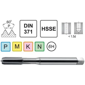 Machine Tap M7 LH DIN 371 C HSSE 800