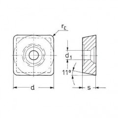 Carbide Shim 174.11-621 B2 - zdjęcie 2