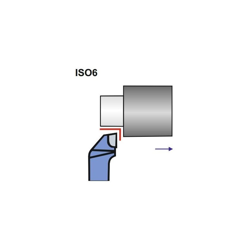 Turning Tool NNBf 32X32 H10/K10 ISO 6L