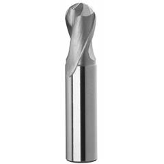 End mill 10 spherical - 2 flute