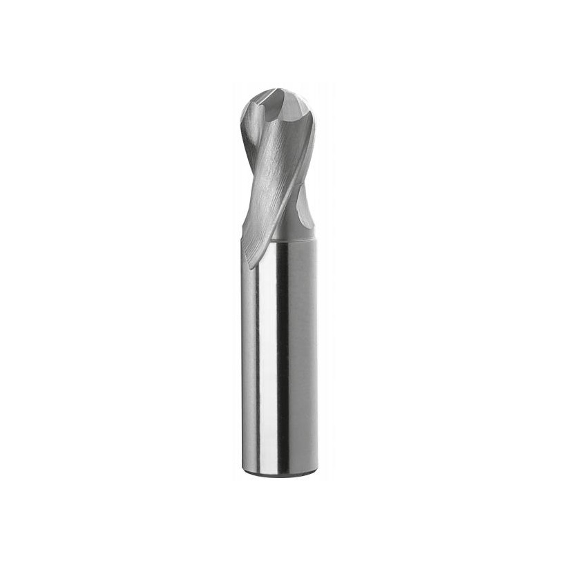 End mill 10 spherical - 2 flute