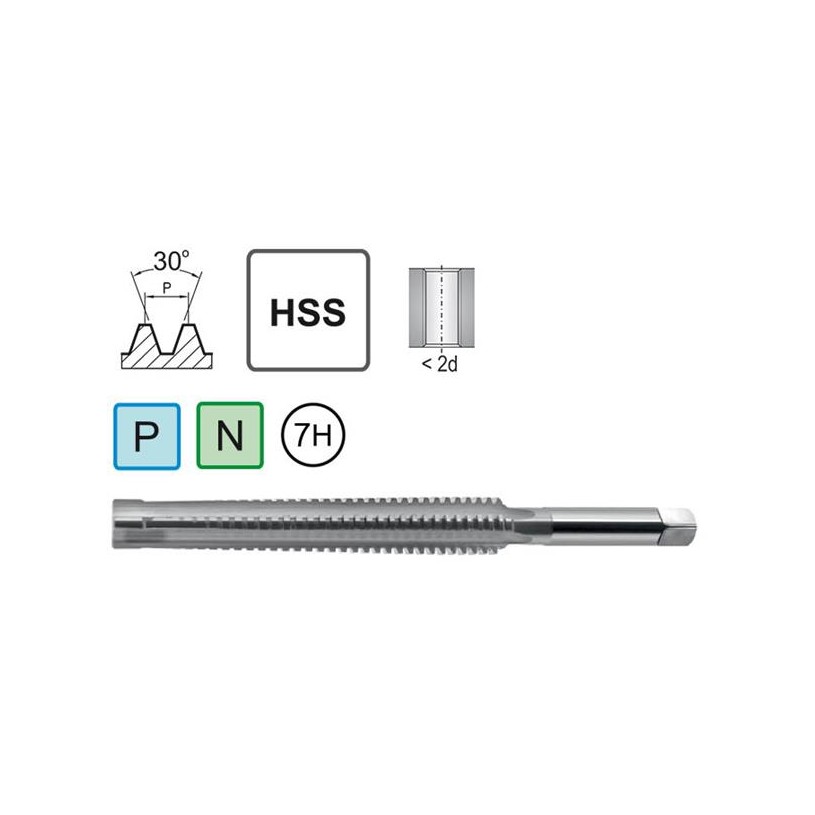 Tap NGSt Tr 18X4 HSS DIN 103 7H