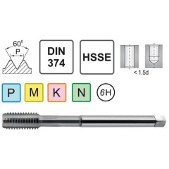 Machine Tap M4,5x0,75 ISO-529 6G HSSV