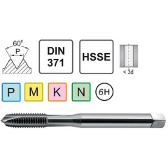 Machine Tap M4,5x0,75 DIN 371 B SE OCYNK