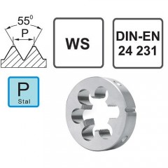 Die NHRa R 1 3/8 WS VIS DIN-EN 24231